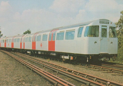 Railway postcard underground - railway,