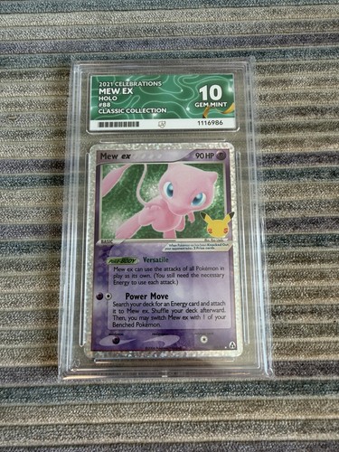 Mew celebrations ace - ex,