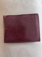 Rolex wallet brown leather