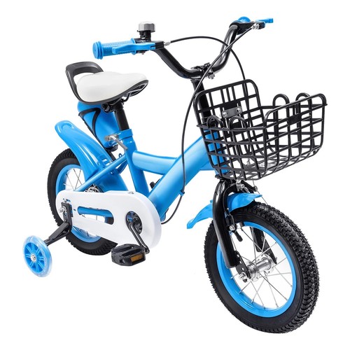 Blue kids bike - kids, 12