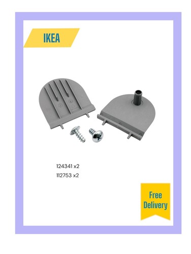Ikea 124341 pax wardrobe - x2,