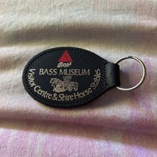VINTAGE Retro Keyring Leather