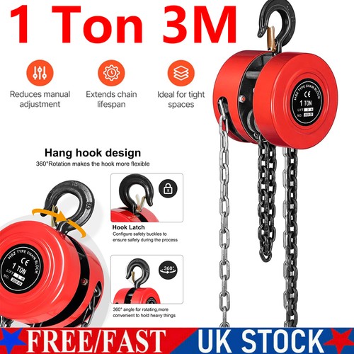 Ton chain hoist block and - hoist,