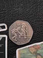 2011 Olympic Women's Hockey 50p Coin – London 2012 Collection – Used, Circulated