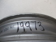 TRIUMPH SPEED FOUR 17XMT3.50 SILVER FRONT WHEEL (19973)