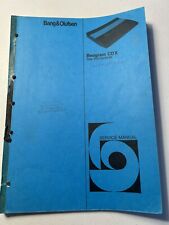 Bang & Olufsen Beogram CD X CD Player Type 5121/22 Service Manual Original OEM
