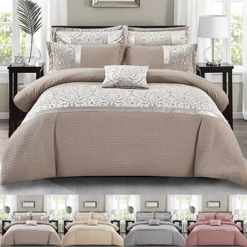 Piece damask duvet cover - piece,