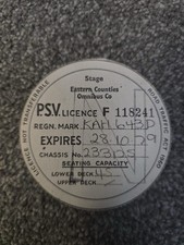 PSV Driver Badge Eastern