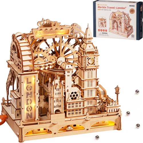 Rokr wooden puzzle marble - wooden,