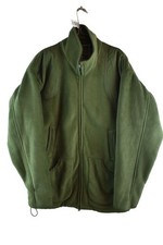 New Forest mens Khaki Green Fleece Shooting Stalking Zip Up Size L Outdoors