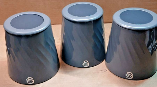 Tea coffee sugar canisters - sugar,