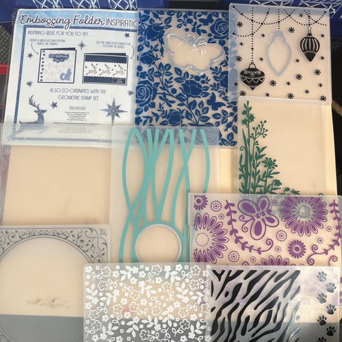 Lot 10x embossing - of,