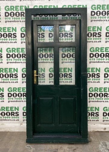 Cottage timber front door - timber,