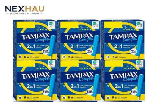 Pack tampax compak - compak, regular
