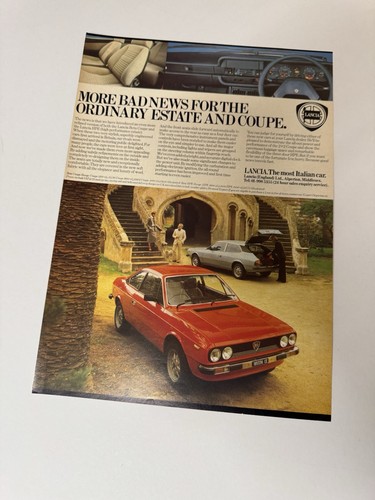Original vintage 1979 lancia - original,