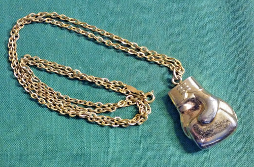 Boxing glove theme pendant - boxing,