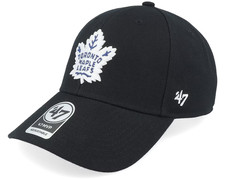 47 Brand Toronto Maple Leafs NHL MVP Snapback Cap / Black / RRP £35