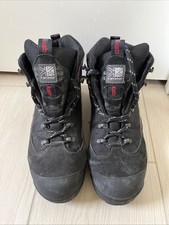 Karrimor KSB Mens Gore Tex Walking Hiking Boots US Size 10.5 Lace Up Black