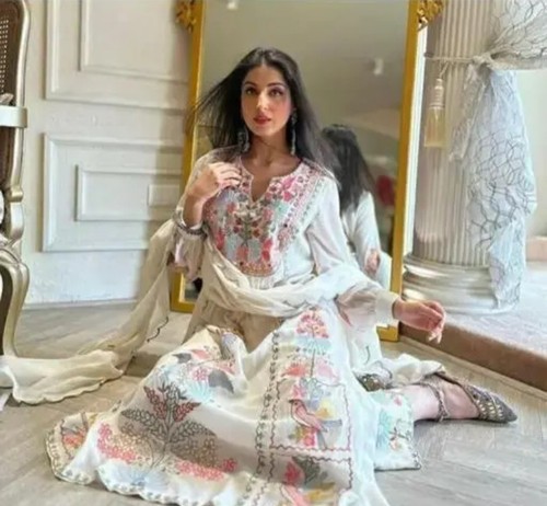 Women embroidered party wear - women,