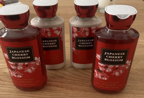 Japanese cherry blossom body - cherry,