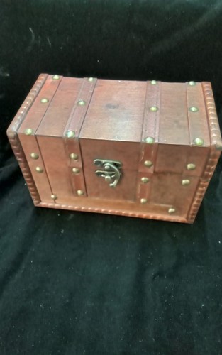 Wooden chest box - wooden, with