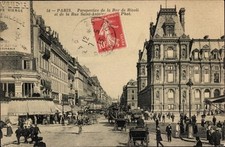 Postcard Paris IV, Rue de
