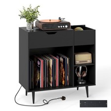 COSTWAY Record Player Stand