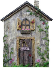 Multicolour Mini Fairy Garden Door for Tree, 3D Miniature Fairy Door for Fairyta