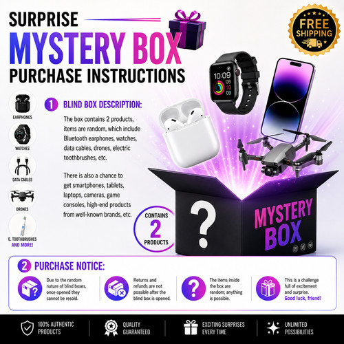 Pieces random mystery box - mystery,