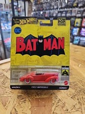 Hot Wheels Premium Pop Culture DC Batman - First Batmobile Car