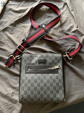 Gucci Men's Supreme GG Messenger Pouch Man Bag