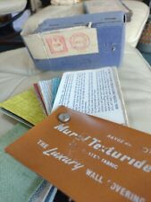 Vintage Sample Book Of Viny Wall Coverings Mural Texturide l