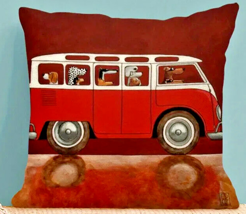 Red classic camper - classic,