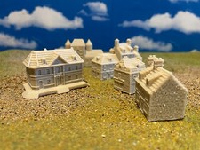 Sainte Marie Du Mont Normandy Shops Houses Town Hall Chateau 6mm WW2