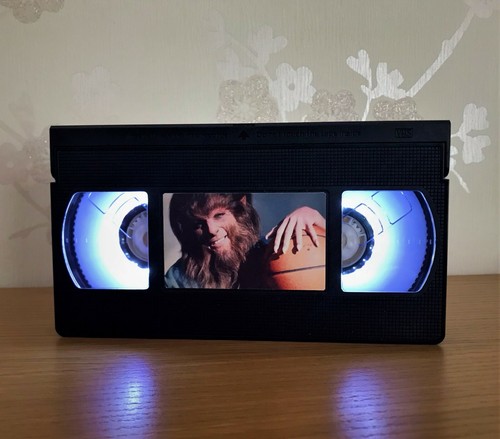 Teen wolf movie retro vhs - wolf, led