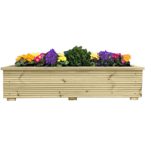 Large decking planter box - decking,