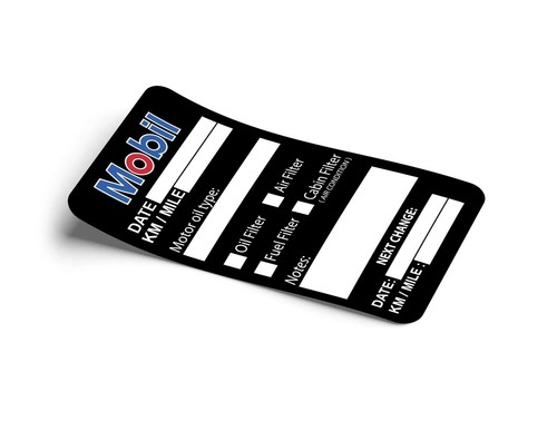 Mobil oil change service - ,