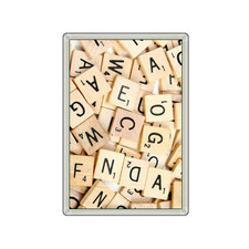 SCRABBLE TILES LETTERS GAME
