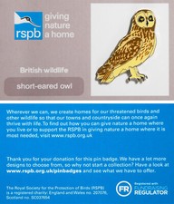 RSPB Pin Badge GNaH