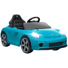 AIYAPLAY Electric Car for Kids 12V Licensed RUF GT for 3-5 Years, Blue