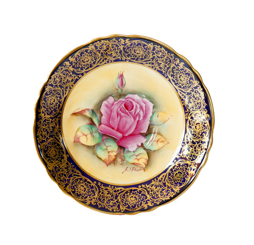 Vtg paragon cobalt cabbage - paragon,