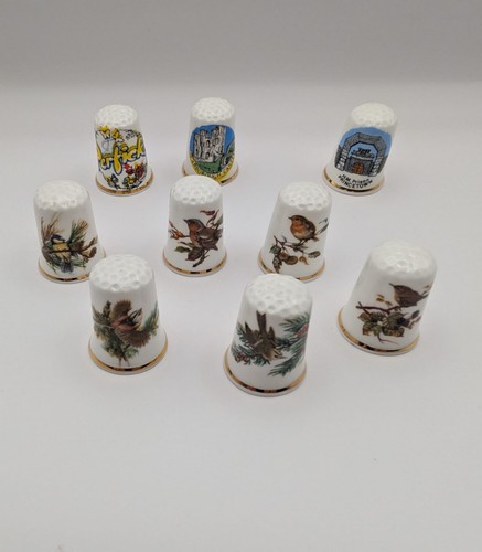 Birchcroft assorted thimbles - 9,