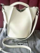 Zadig &  Voltaire Borderline Bucket Xbody Bag. Cream/Flash. Leather. BNWT.
