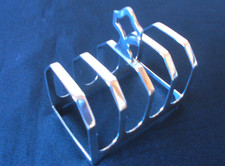 Solid Silver Toast Rack