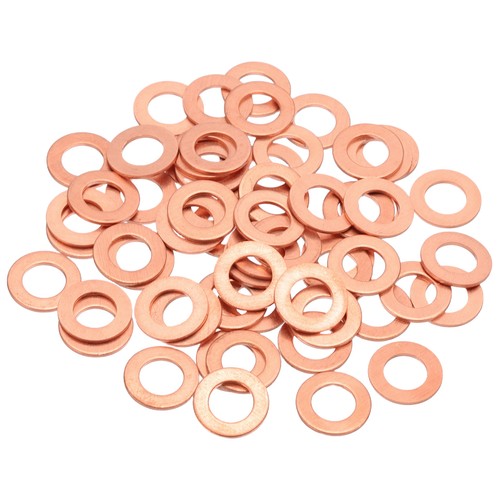 60pcs flat copper washers - flat,