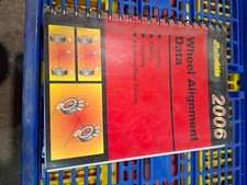 Autodata wheel alignment book