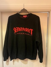 Supreme Thrasher Sweater Size