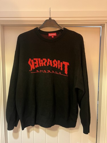 Supreme thrasher sweater size - supreme,
