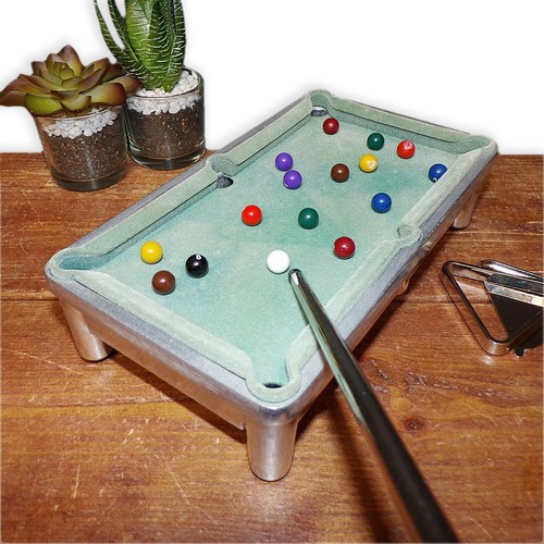 Mini pool table vintage - pool,