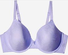 Maidenform Comfort Devotion Lilac Purple Soft Underwired Bra UK 32D
